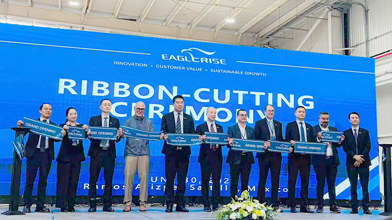 الافتتاح الكبير لمصنع Eaglerise Mexico NET ELECTRIC