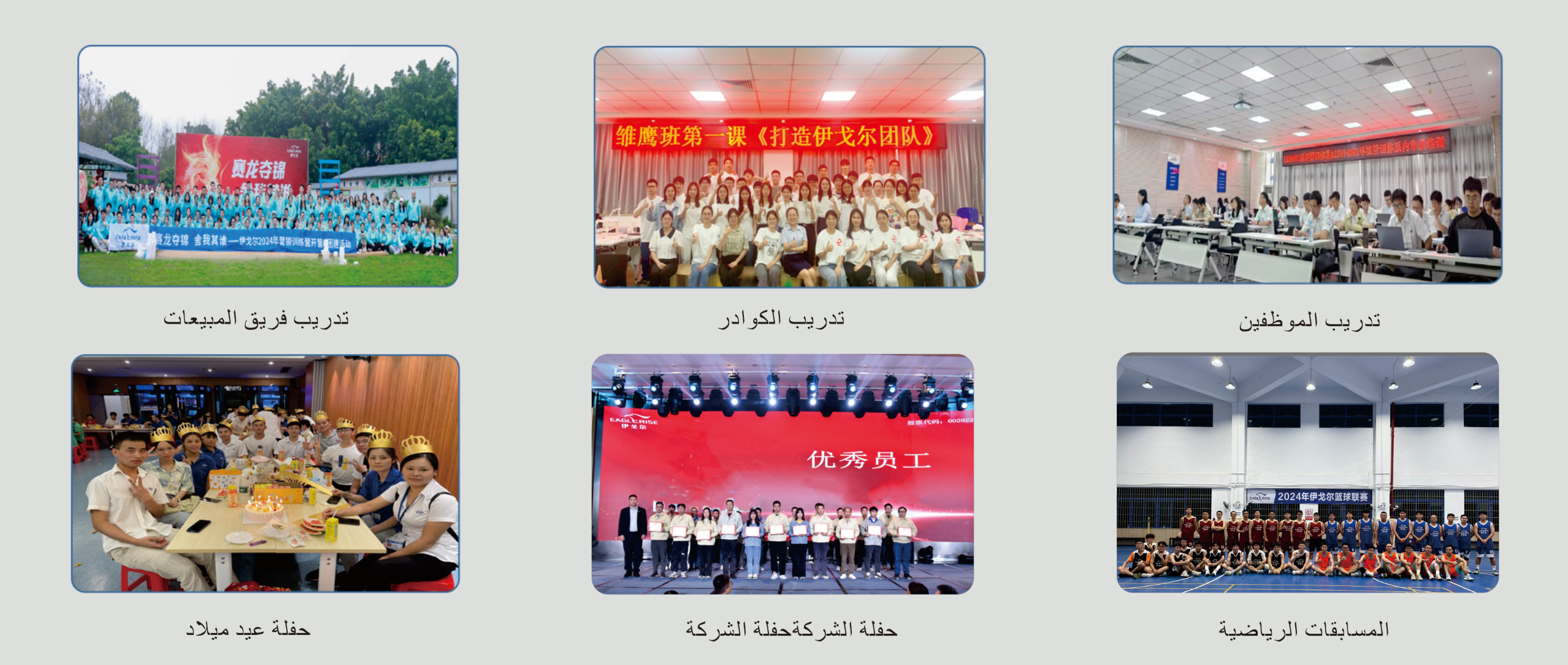 التدريب والفعاليات